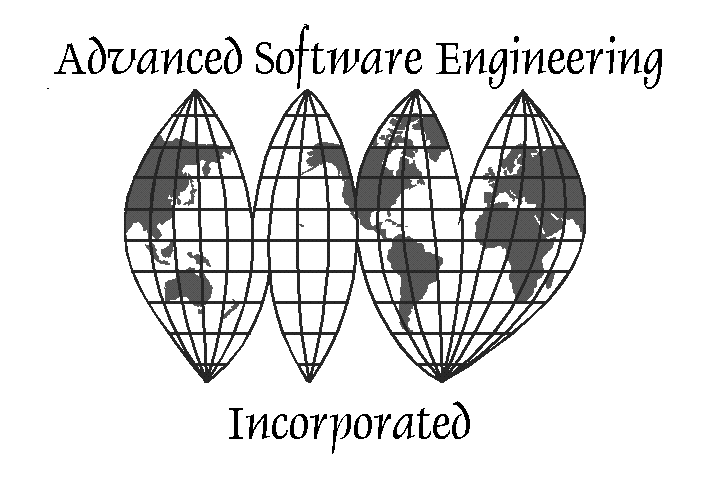 Advanced Software Engineering, Inc. Worldwide Logo